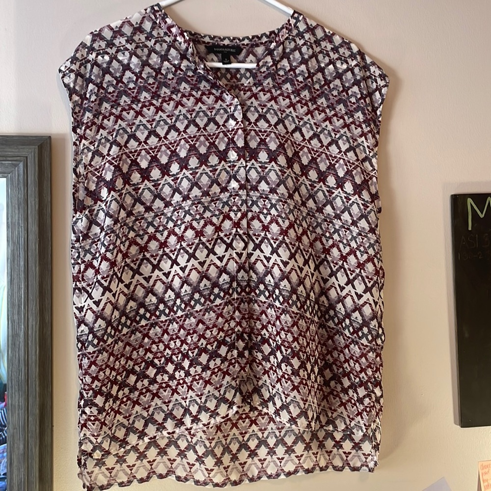 Sheer blouse